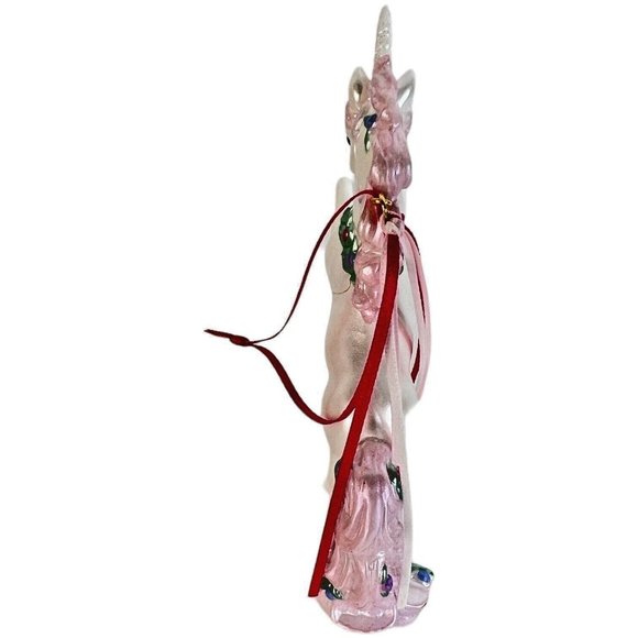Hallmark Keepsake Christmas Ornament Stunning Unicorn White Pink 2019 In Box - Picture 8 of 11